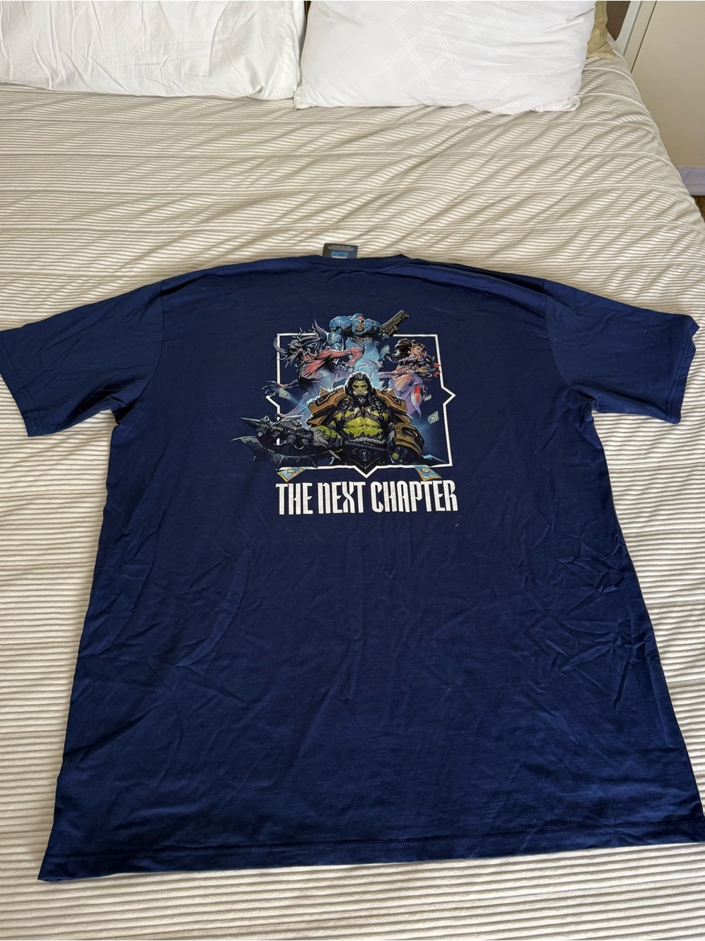 Official Blizzard Gear BlizzCon 2026 T-Shirt 3XL Blue Graphic Tee WoW Diablo NWT